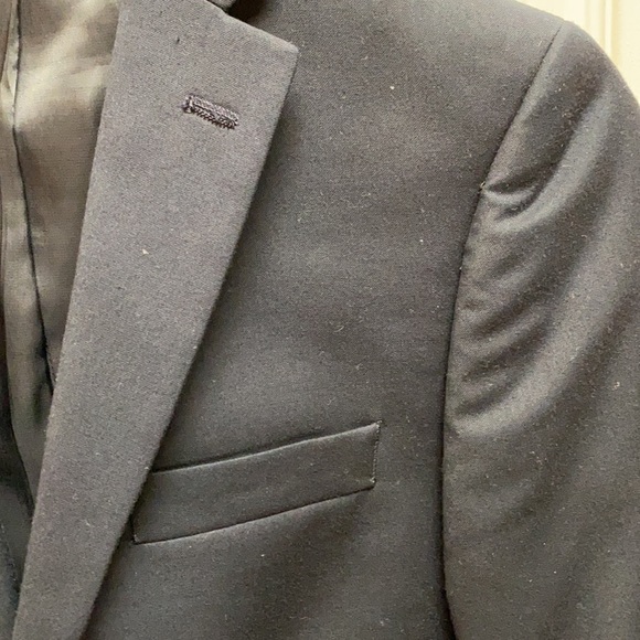 Lauren Ralph Lauren Solid Suit Blazer, Little Boys, Navy blue with Gold buttons, - Picture 6 of 16